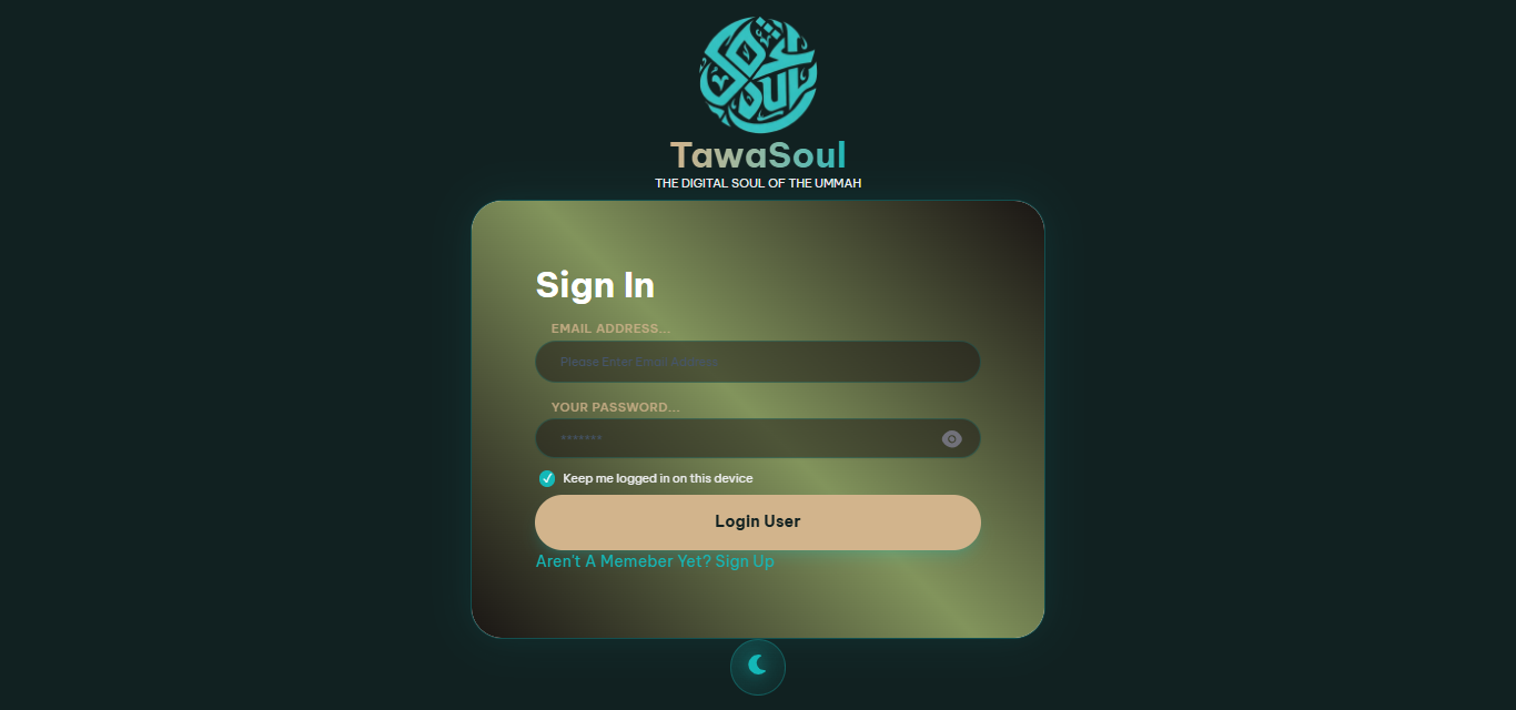 TawaSoul — Social Media App